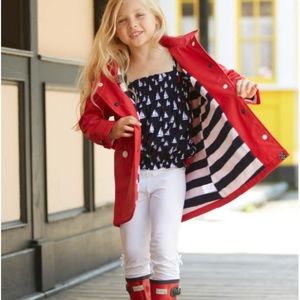 NWT Hatley Red Splash Jacket